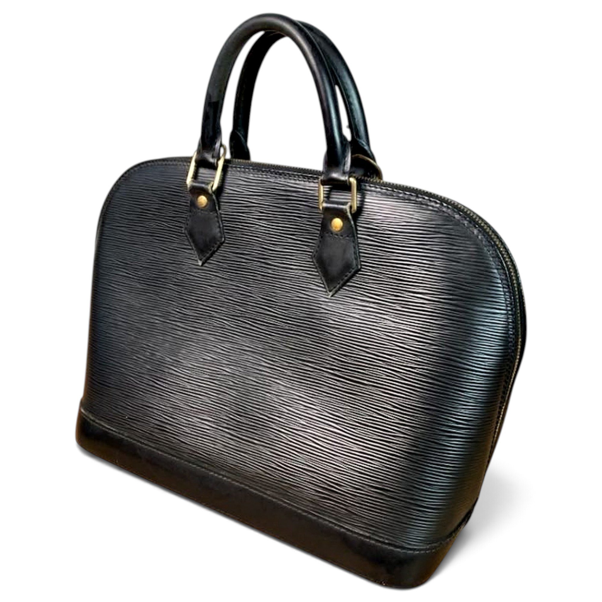 Alma leather handbag