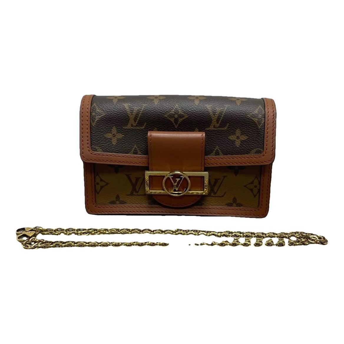 Dauphine leather mini bag