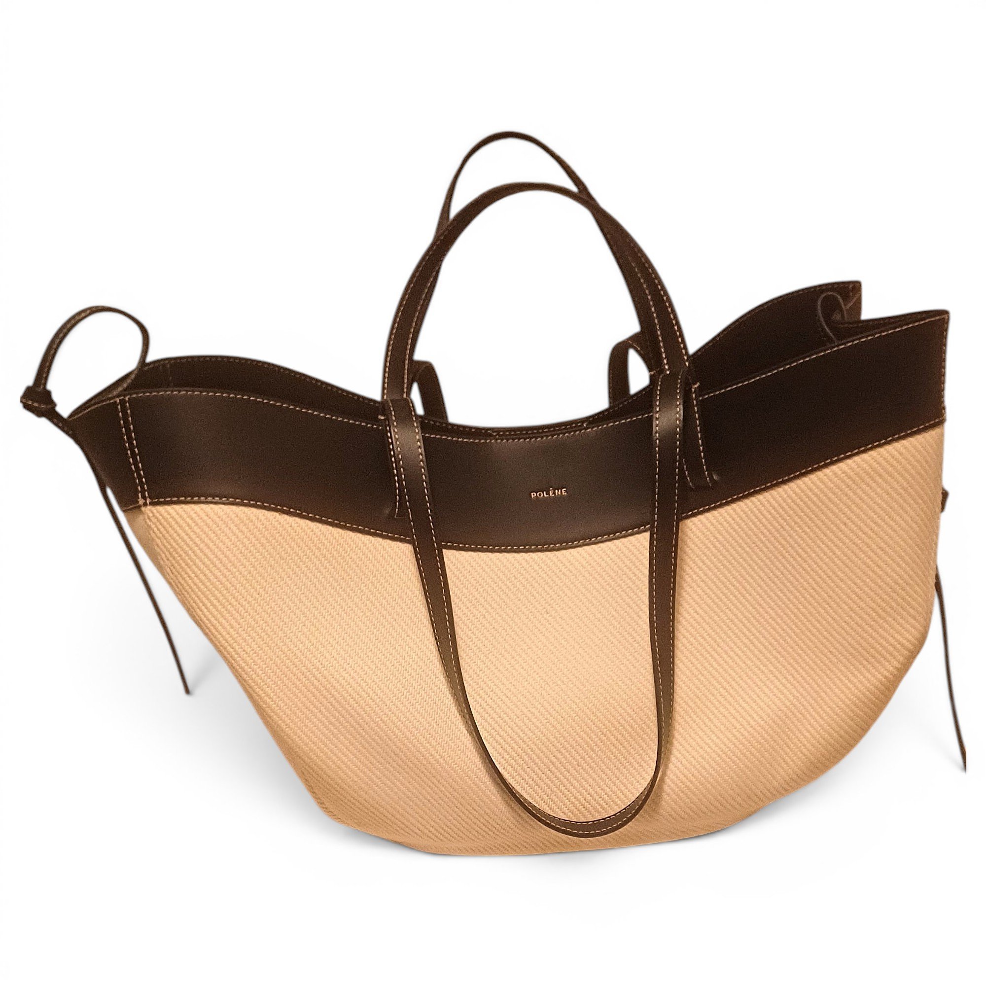 Leather tote