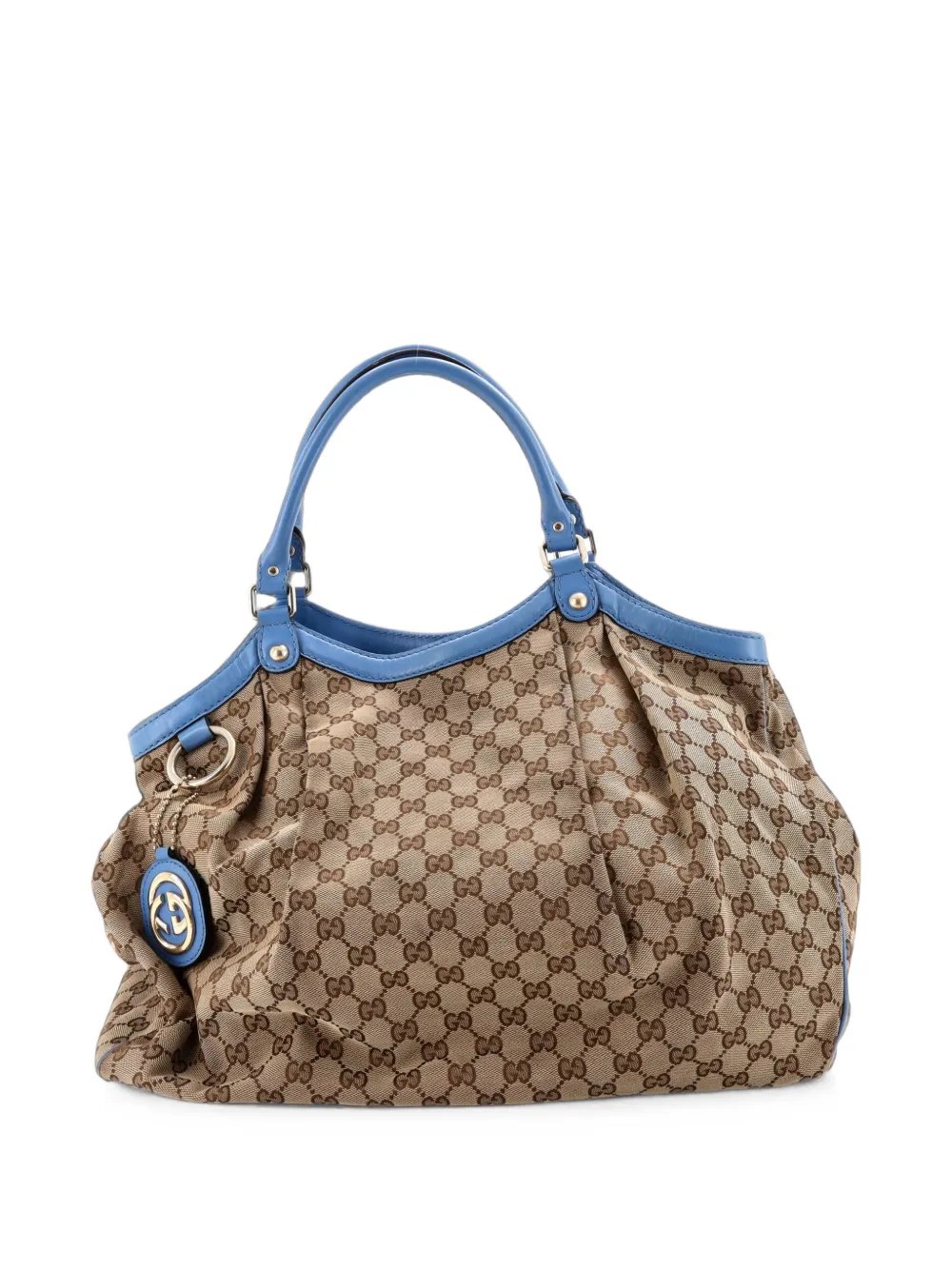 Sukey GG Canvas with Leather Large tote bag
