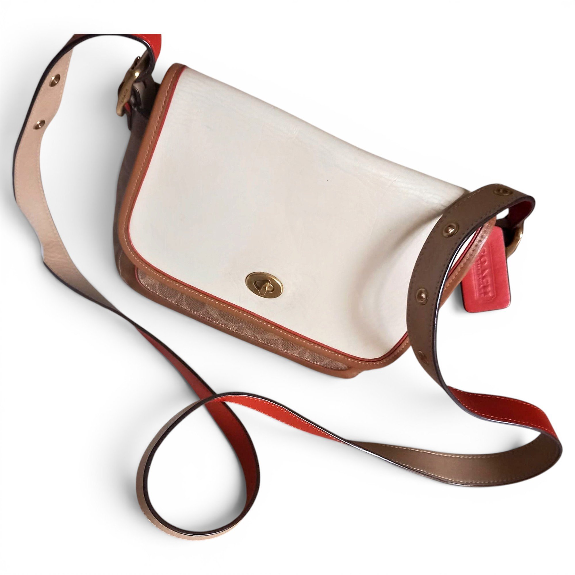 Leather crossbody bag