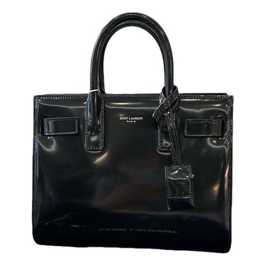 Sac de Jour patent leather handbag