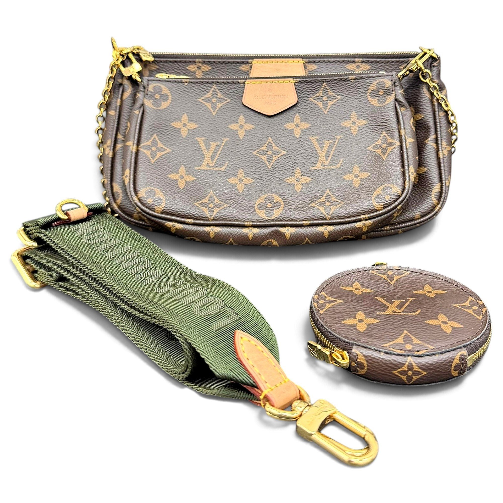 Multi Pochette Accessoires leather handbag
