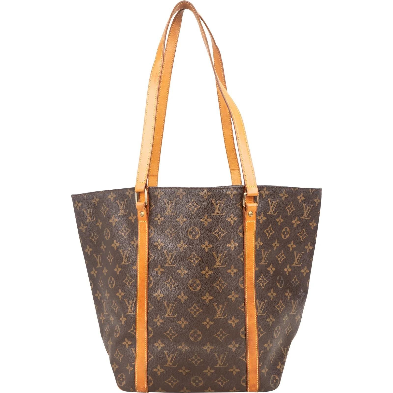 Shopping leather handbag