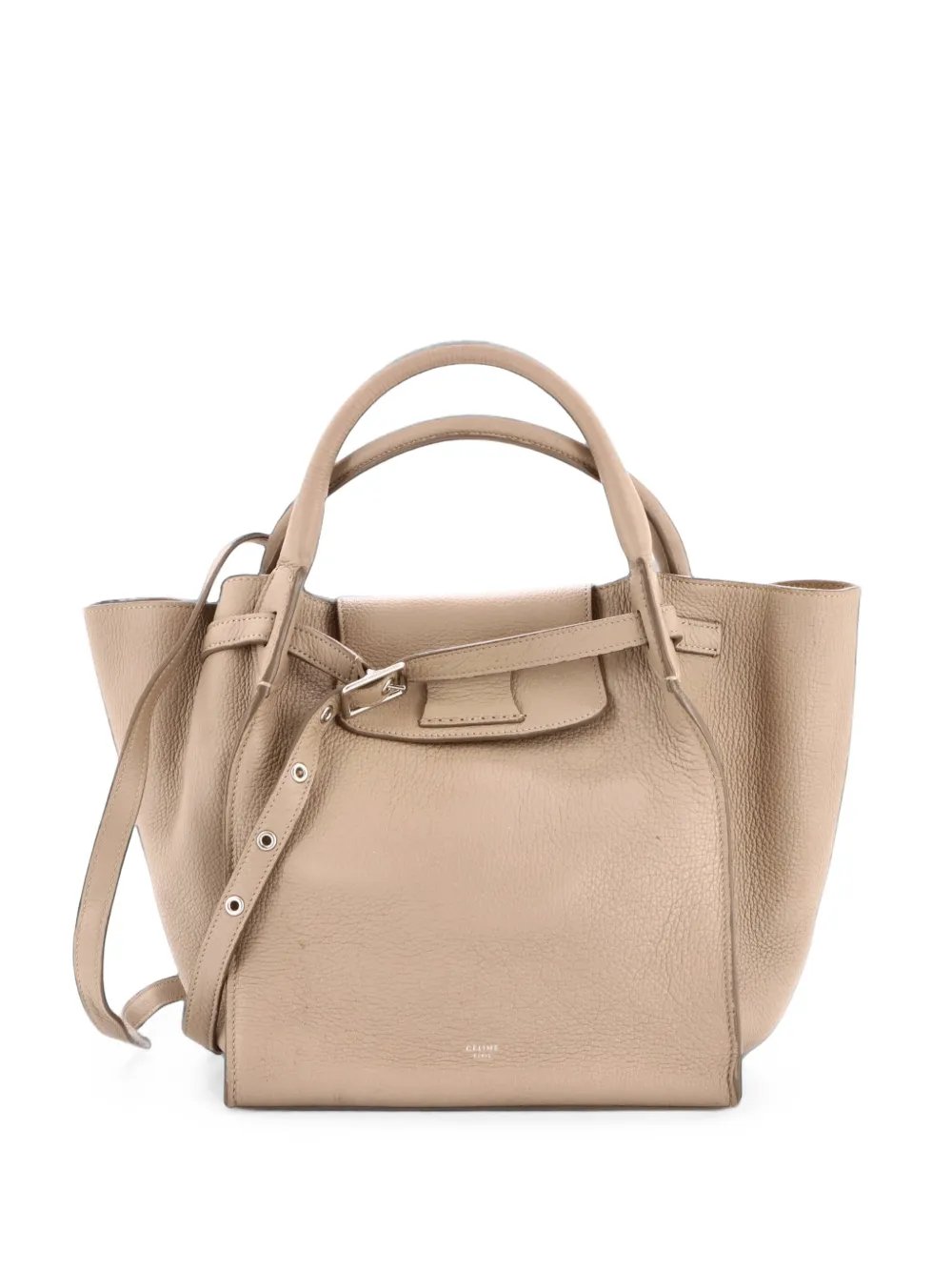 Big Bag Grained Calfskin Small satchel