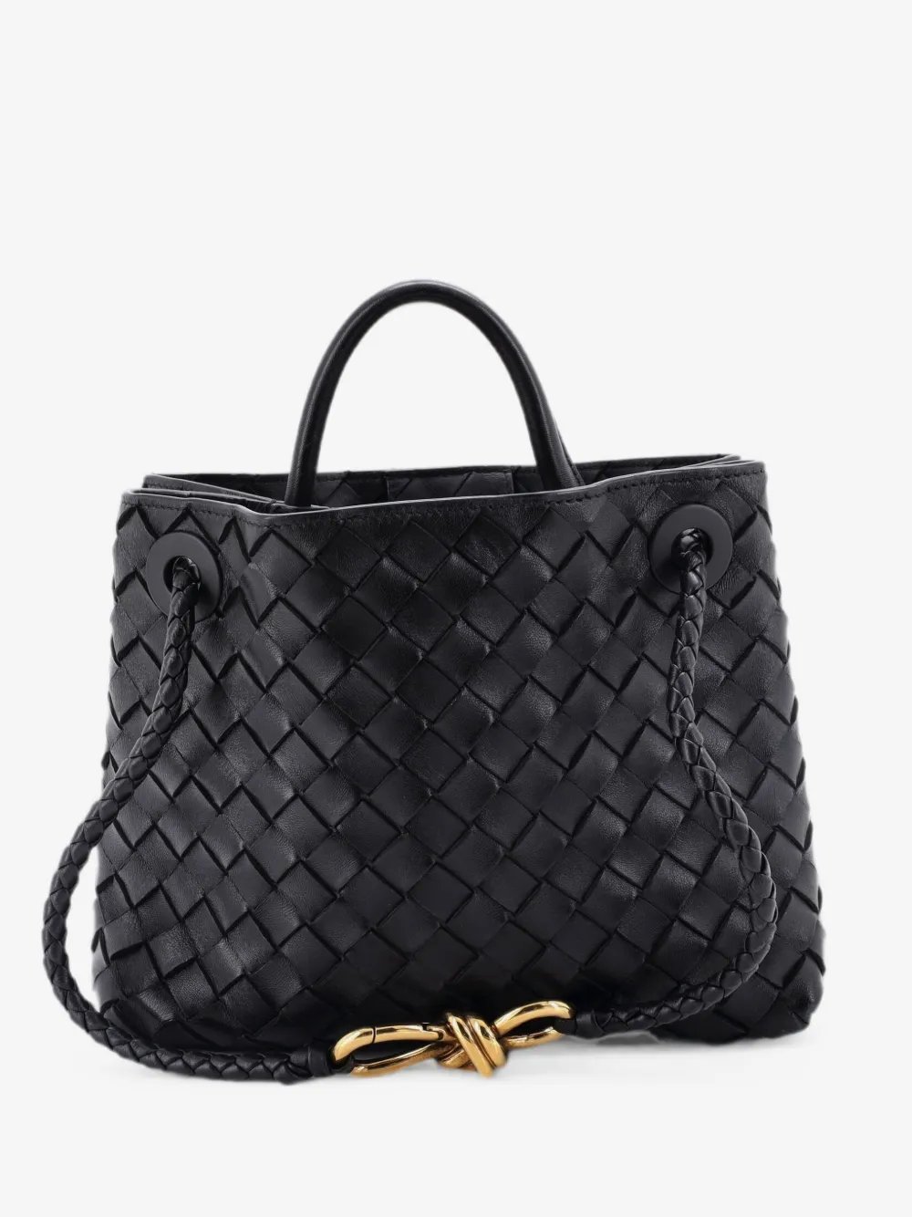 Bottega Veneta Andiamo Top Handle Bag Intrecciato Nappa Small satchel
