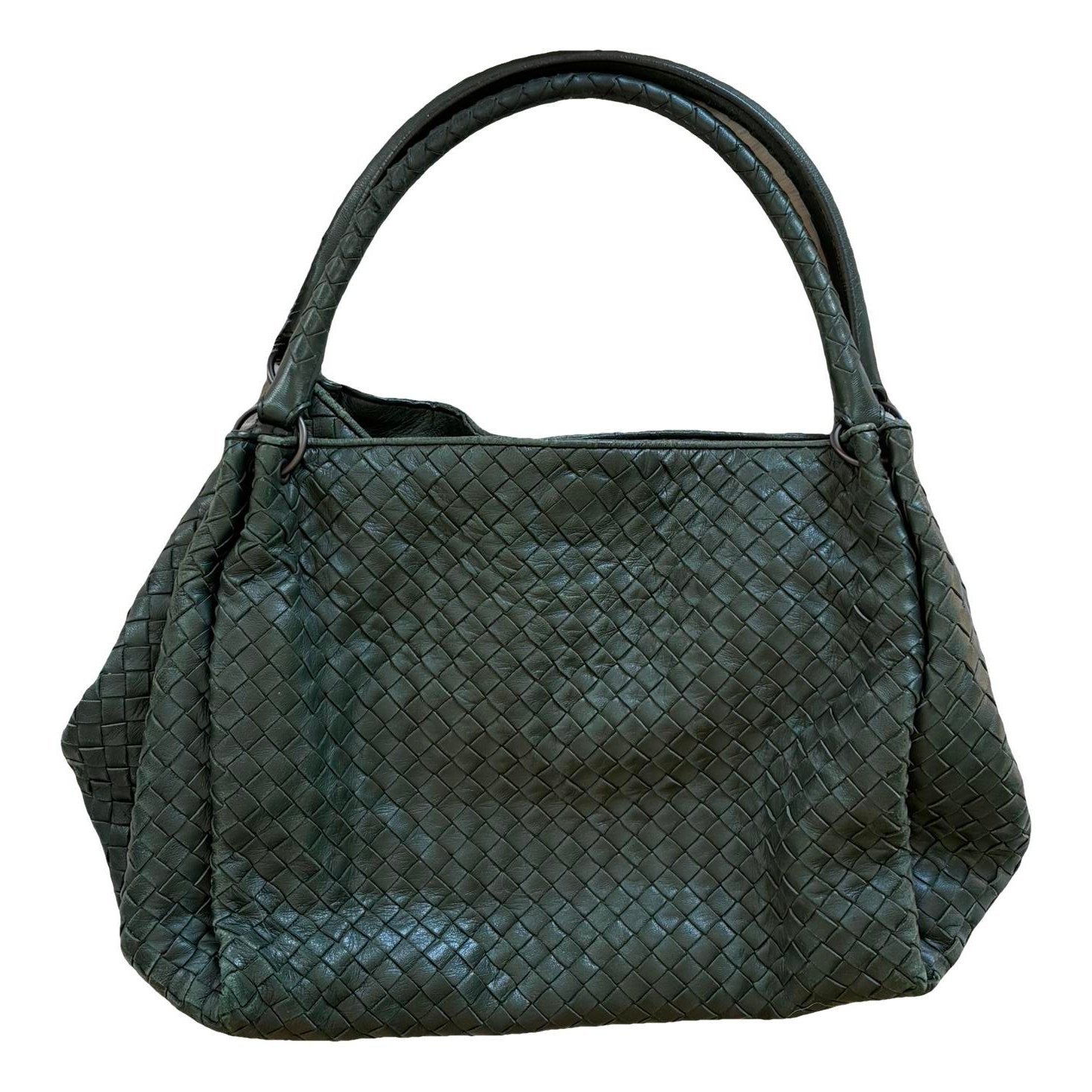 Parachute leather handbag