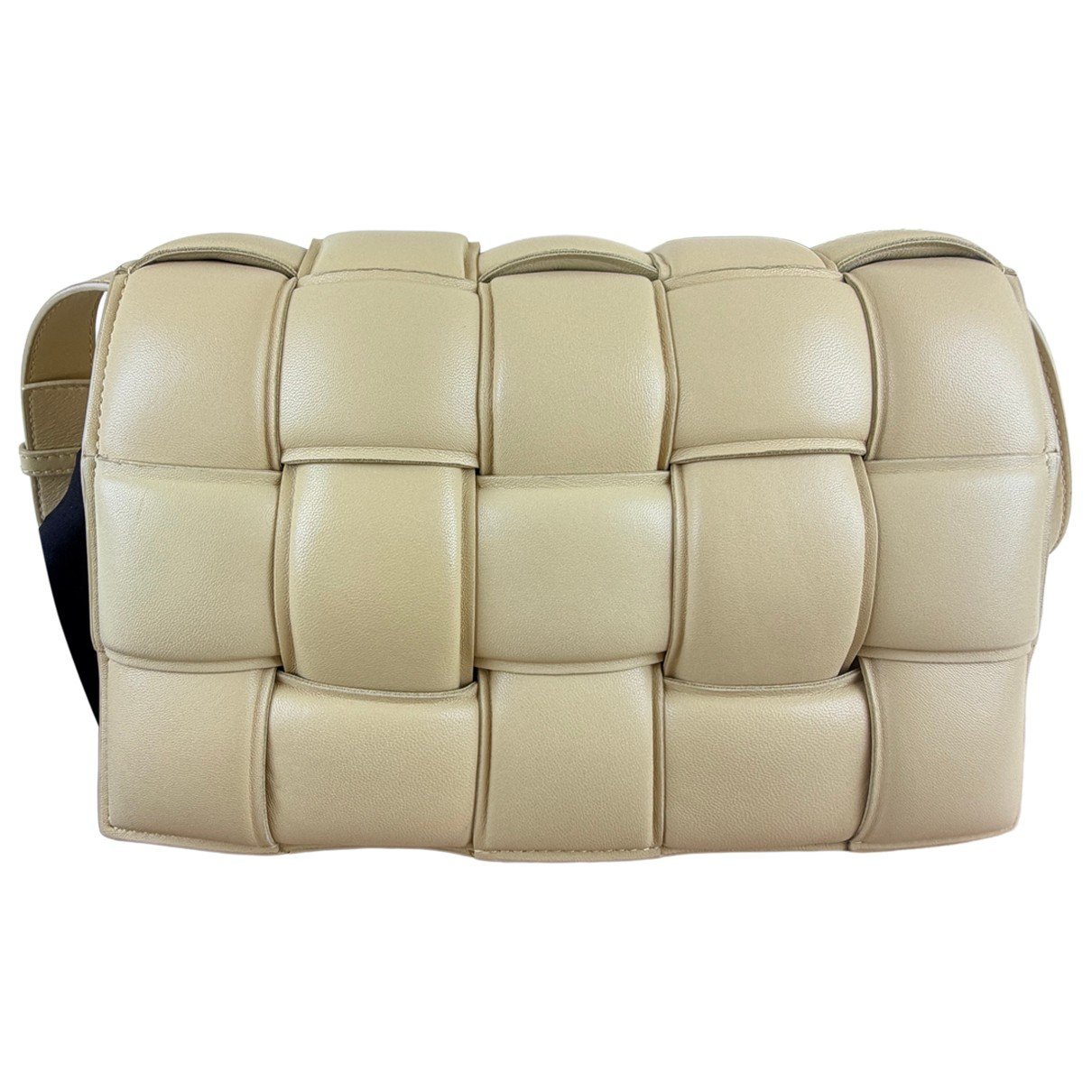 Cassette Padded leather handbag
