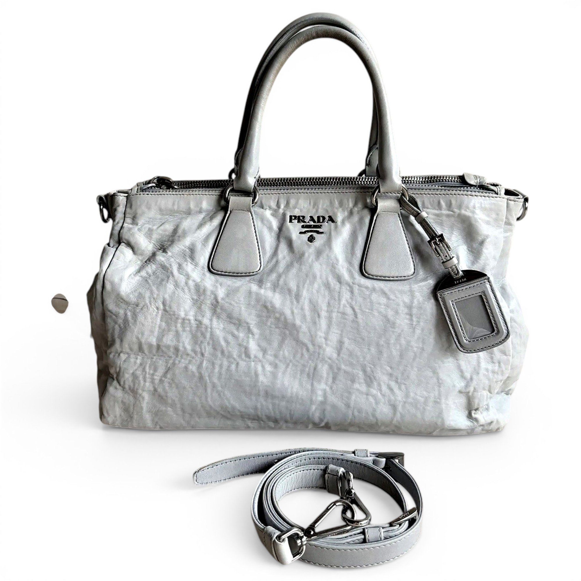 Leather handbag