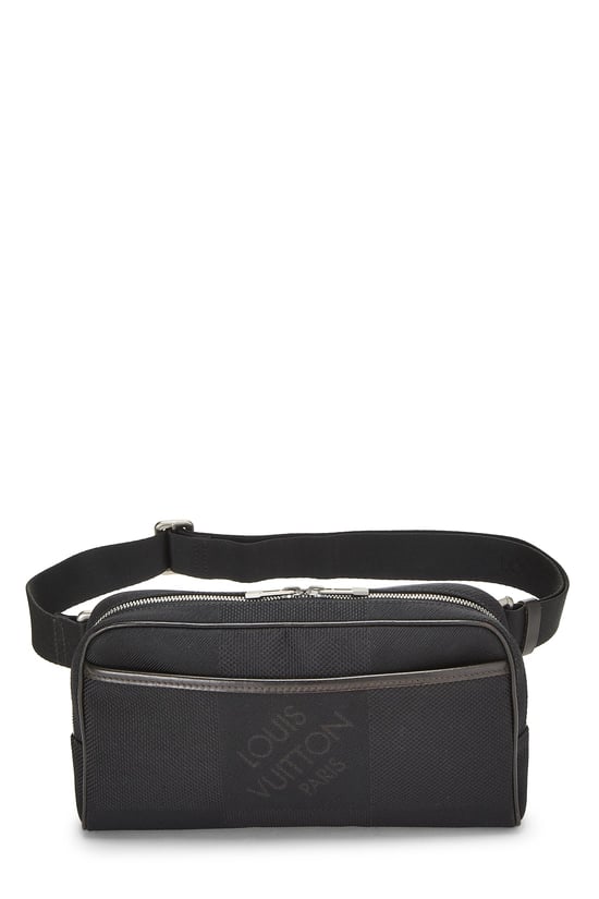 Black Damier Geant Canvas Acrobat Belt Bag