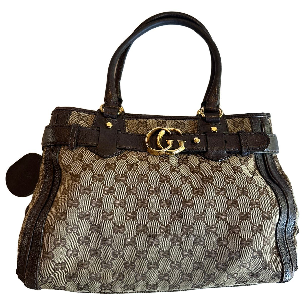Leather handbag