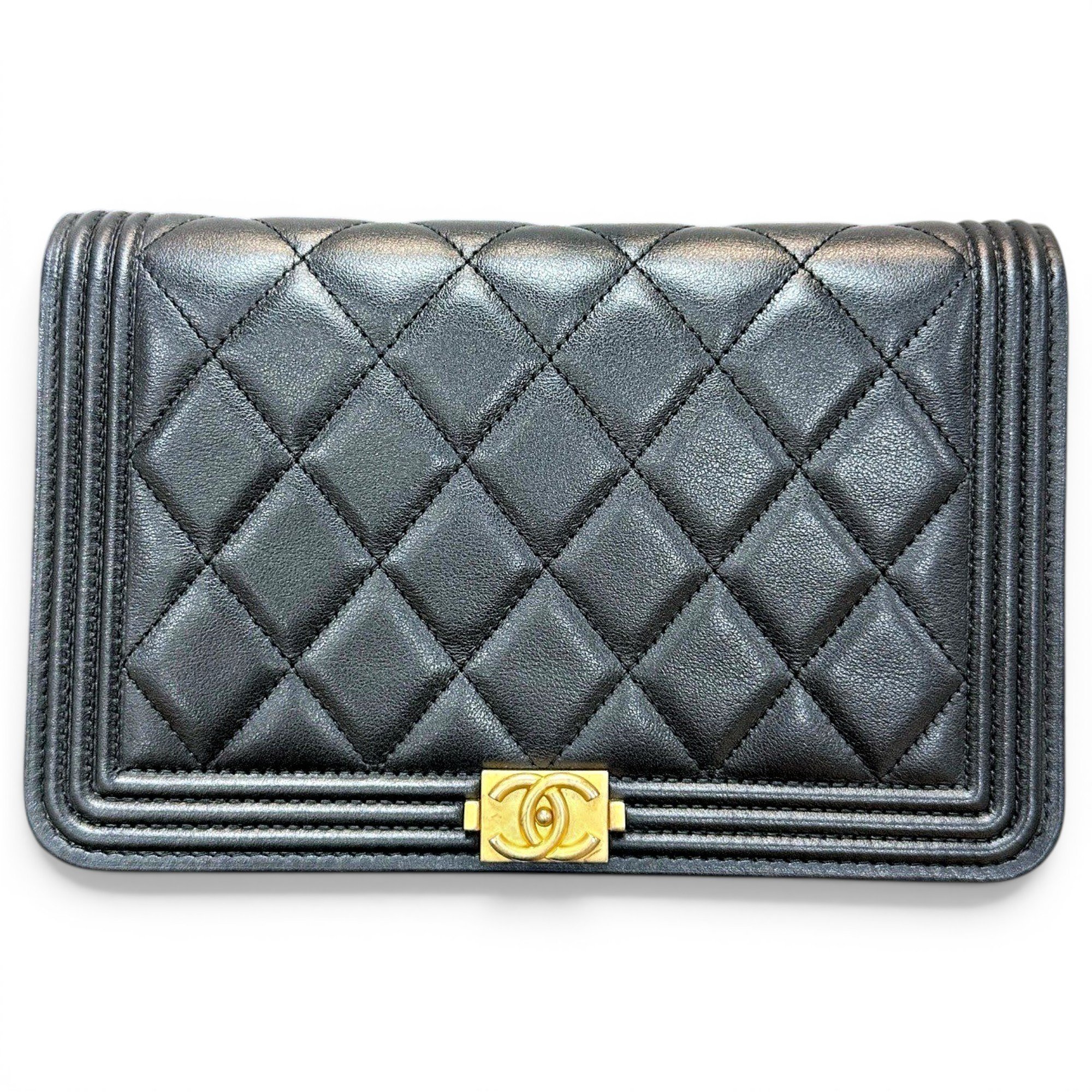 Boy leather crossbody bag