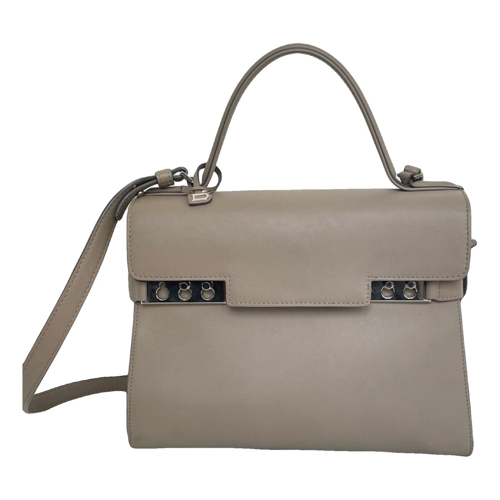 Tempête leather handbag