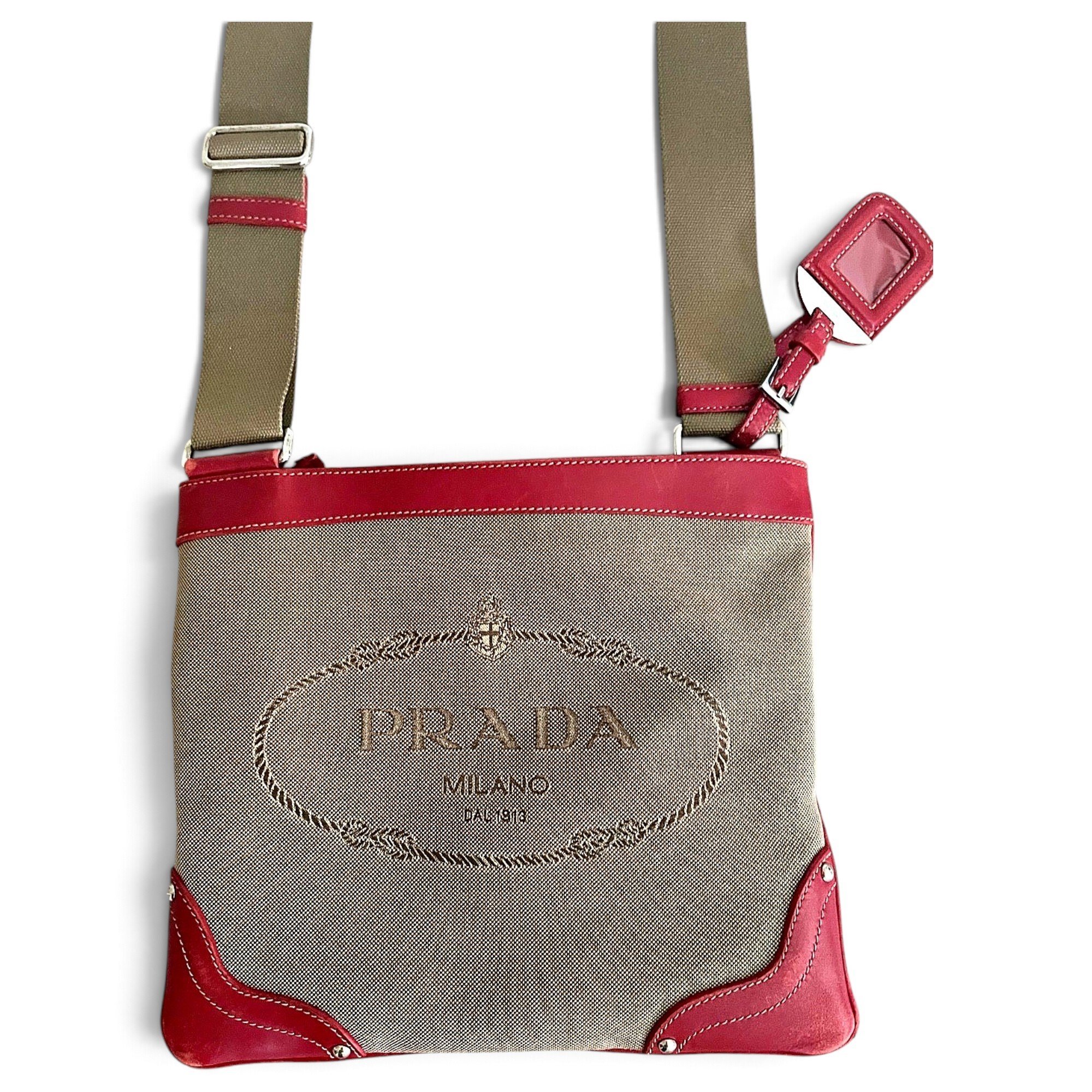Leather crossbody bag