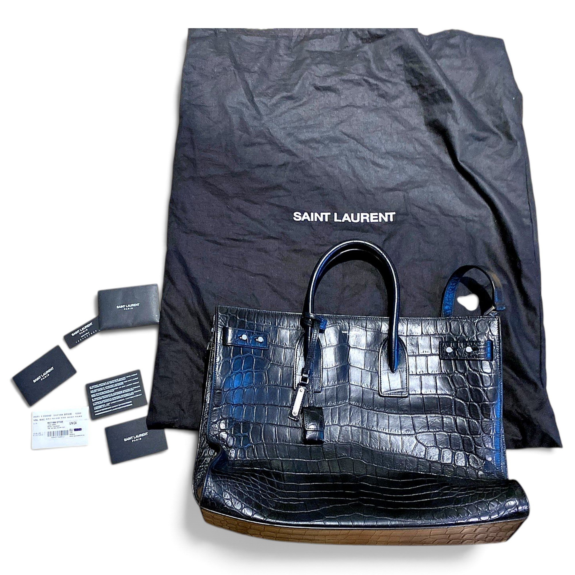 Cabas Rive Gauche leather tote