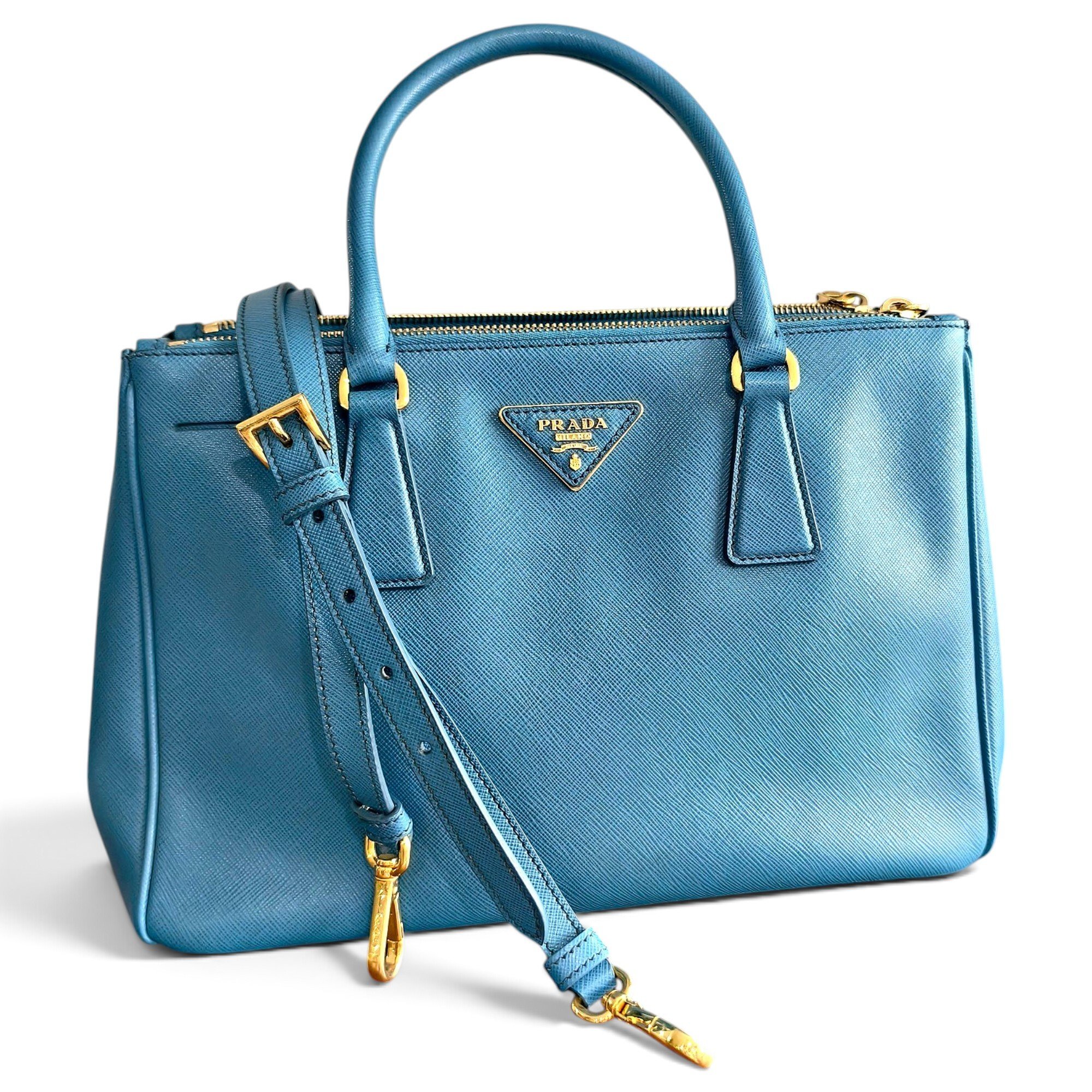 Galleria leather handbag