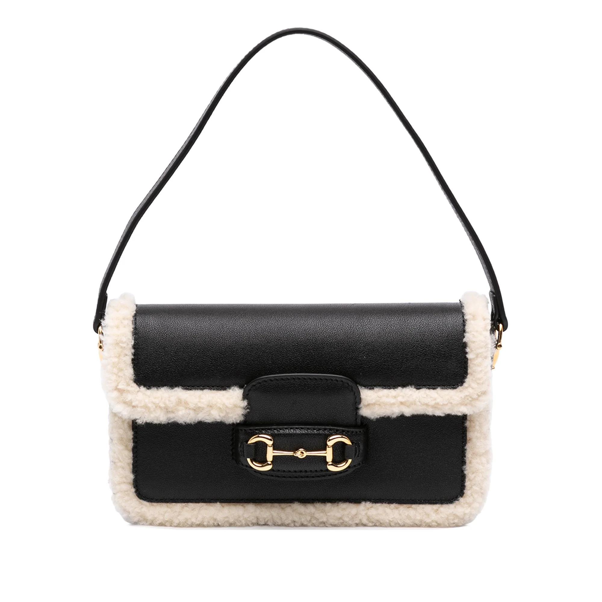 1955 pony-style calfskin handbag