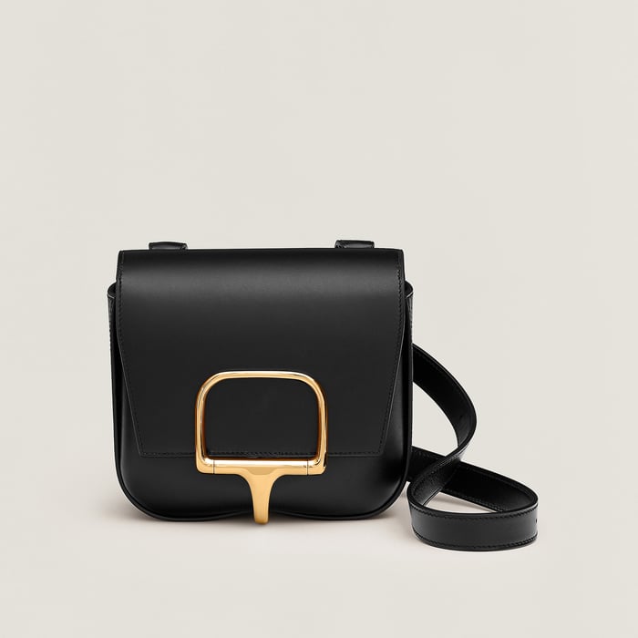 Noir Hermes Della Cavalleria 미니 백