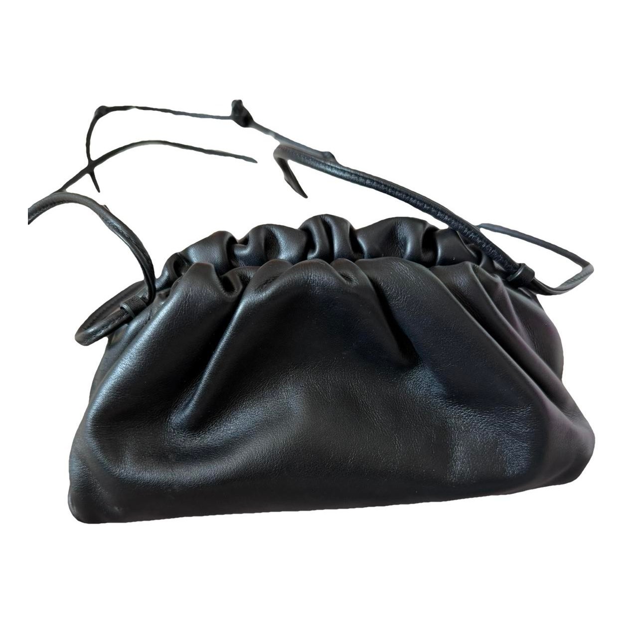 Pouch leather crossbody bag