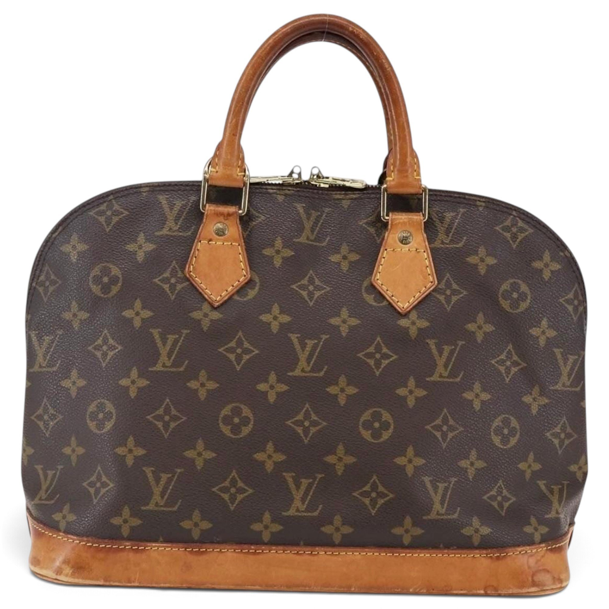 Alma leather handbag