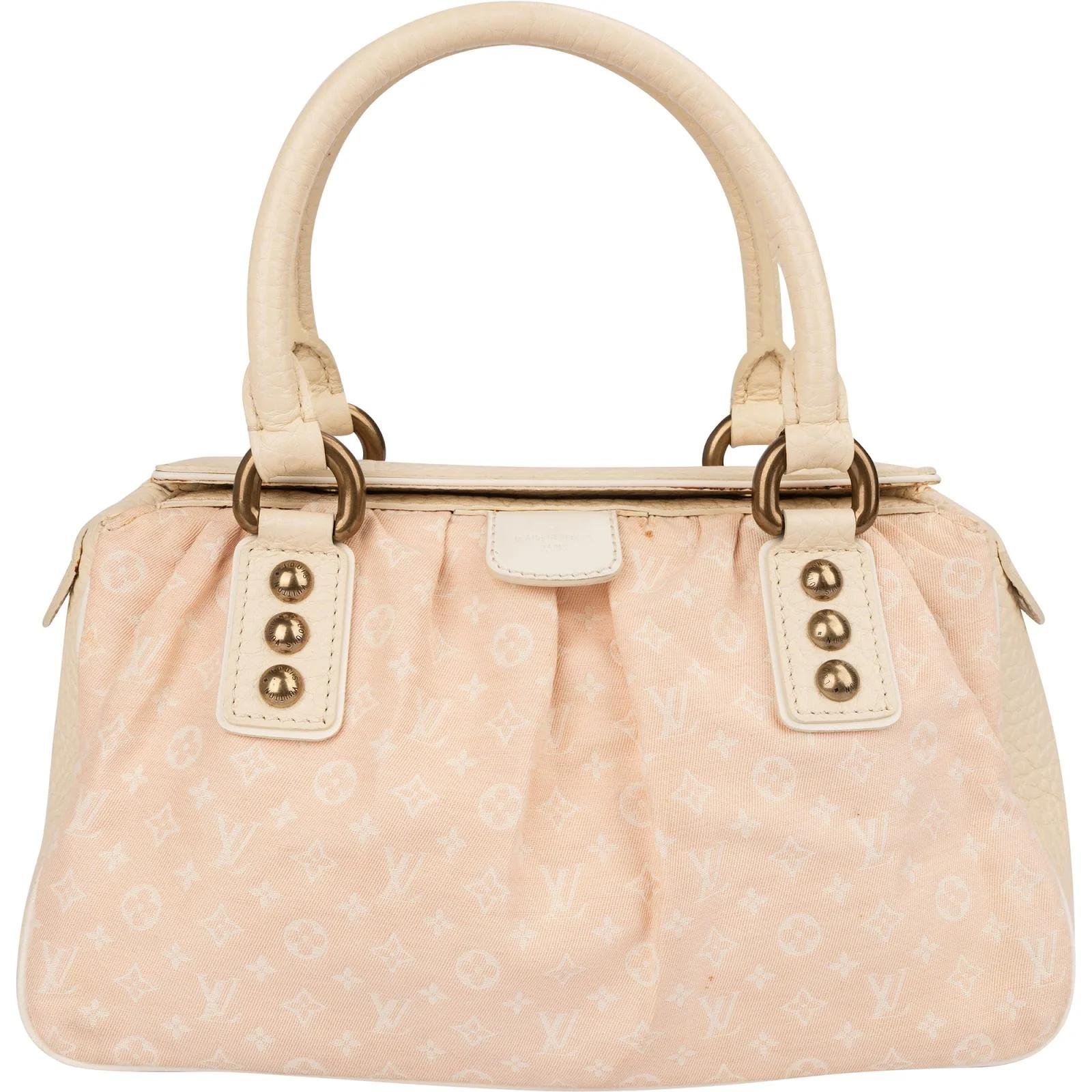 Trapezio leather handbag