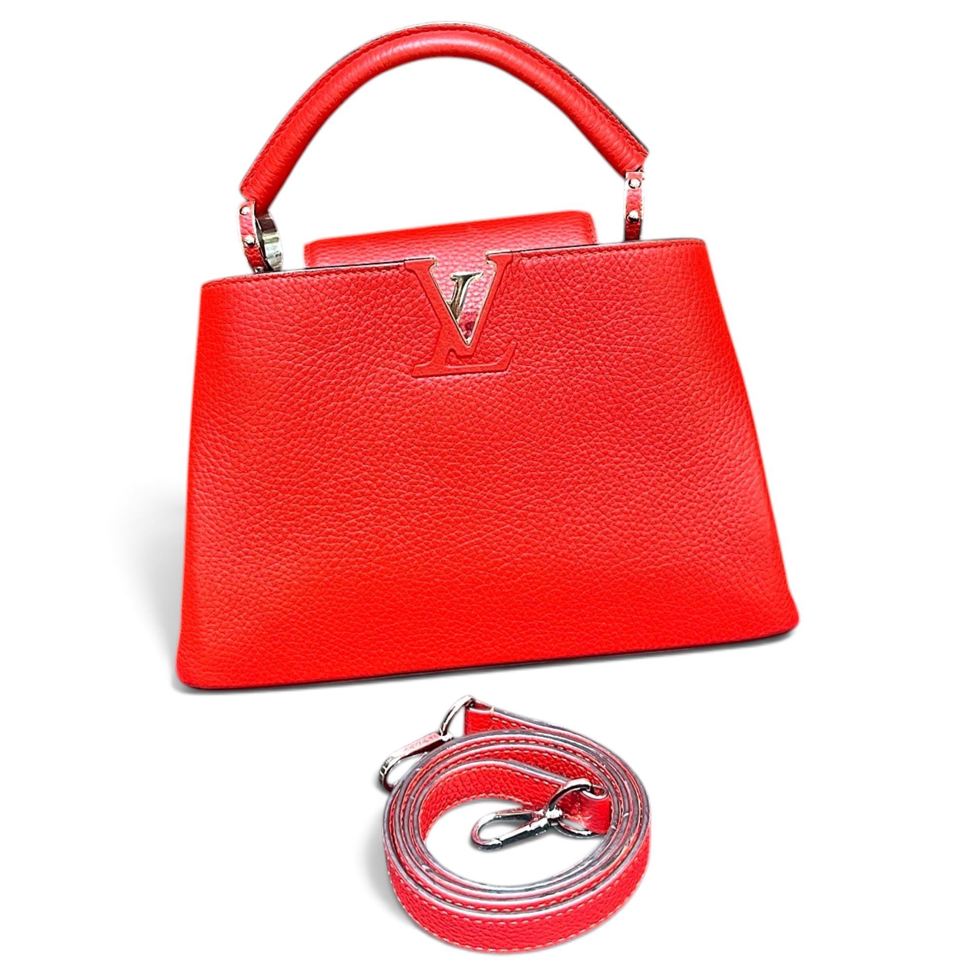 Capucines leather handbag