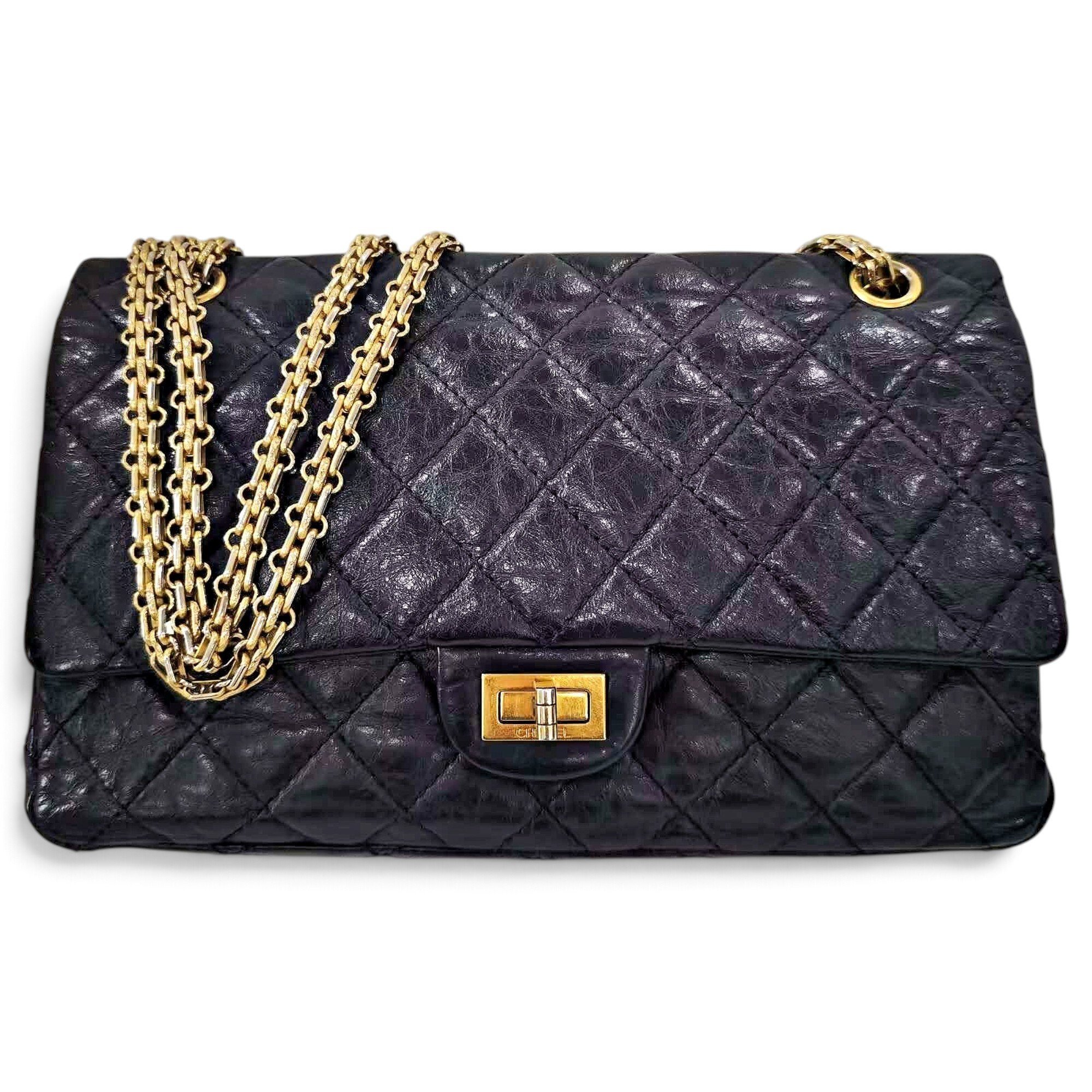 2.55 leather handbag