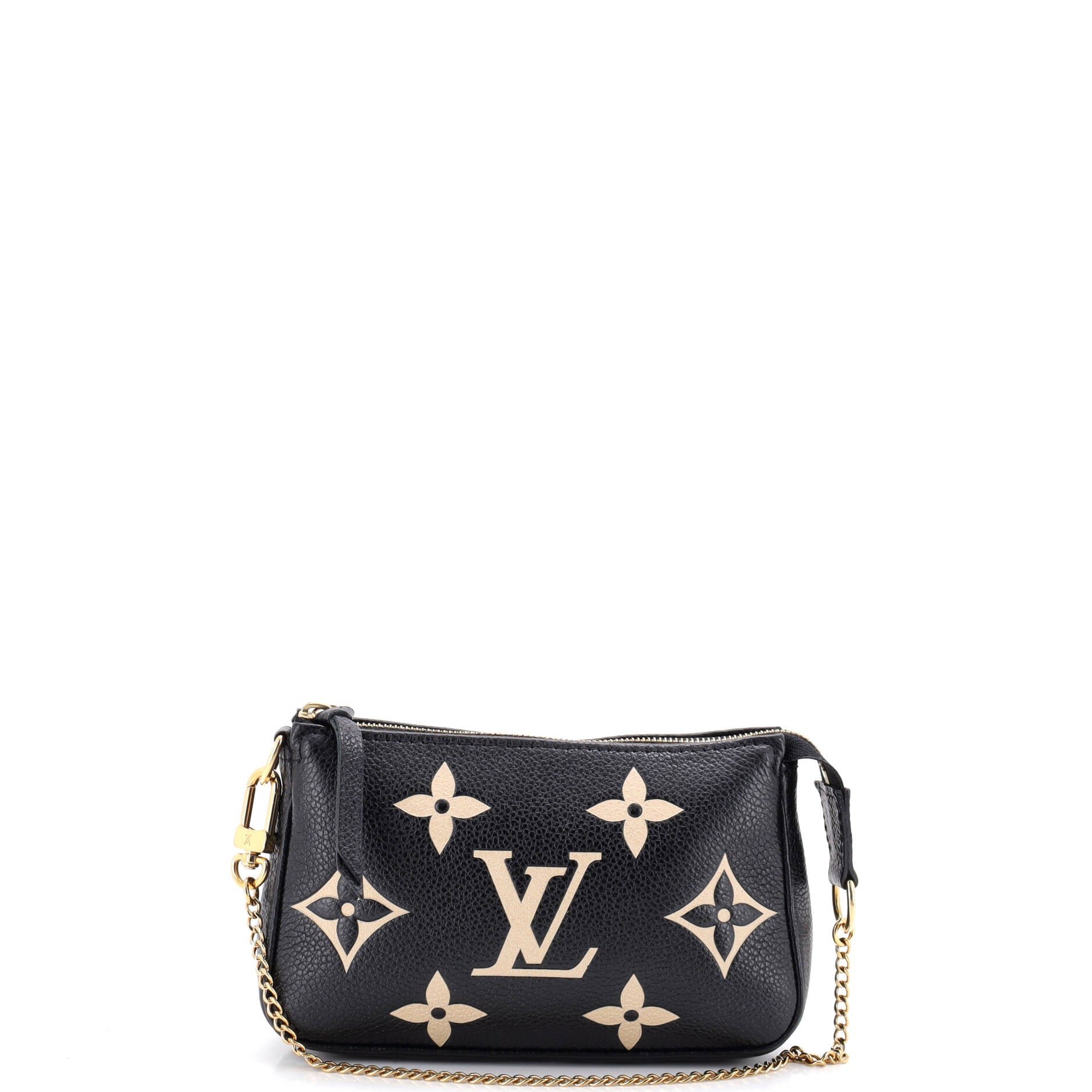Pochette Accessoires Bicolor Monogram Empreinte Giant Mini