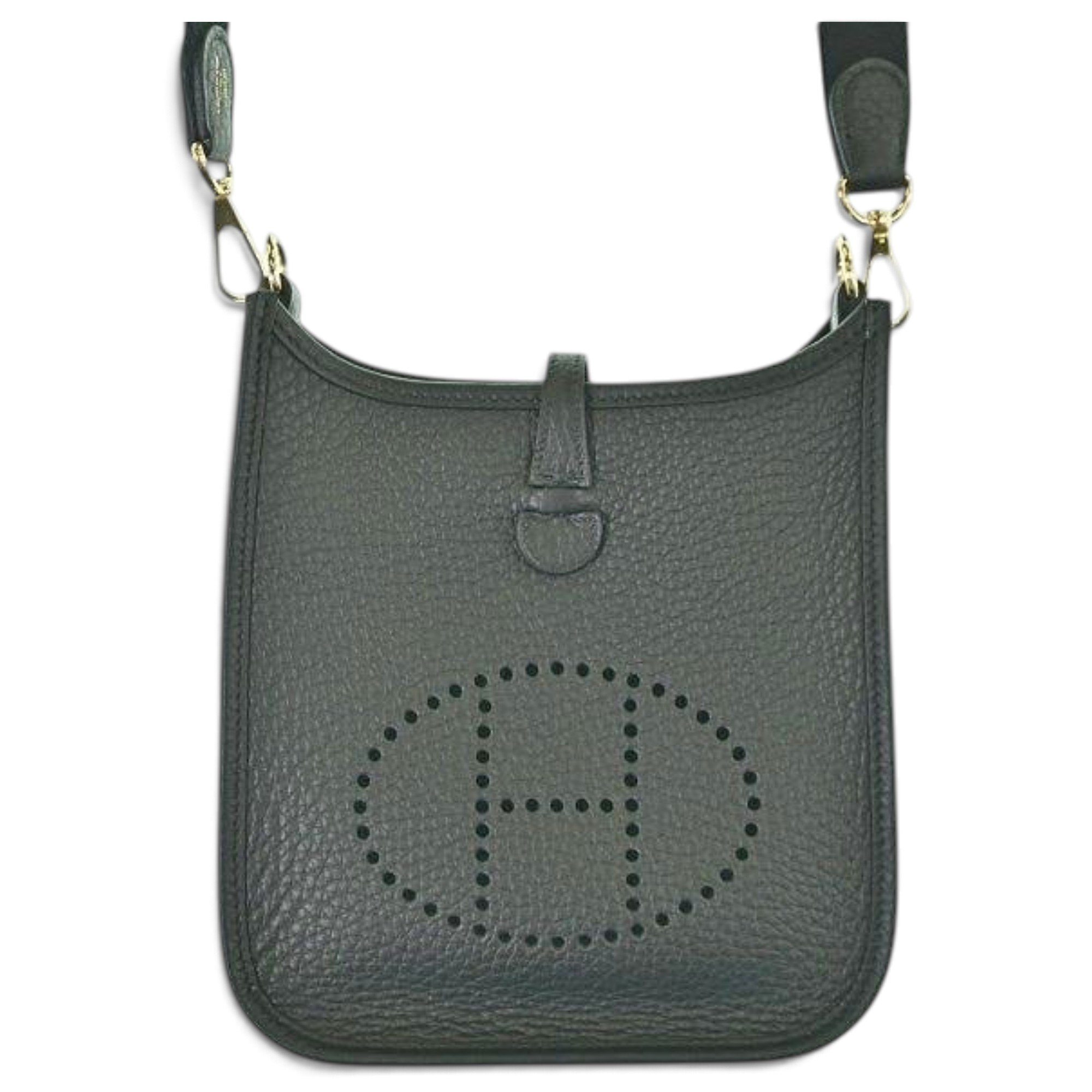 Evelyne leather handbag