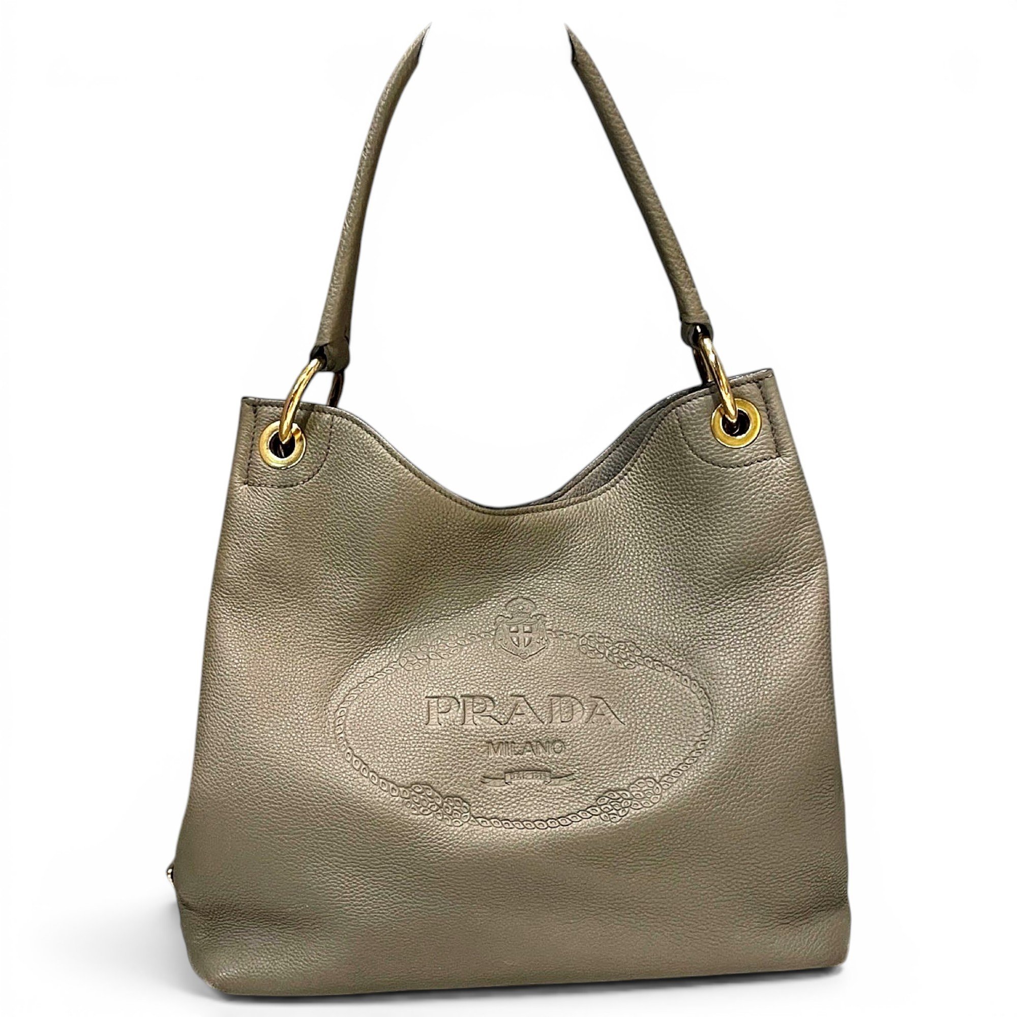 Leather handbag