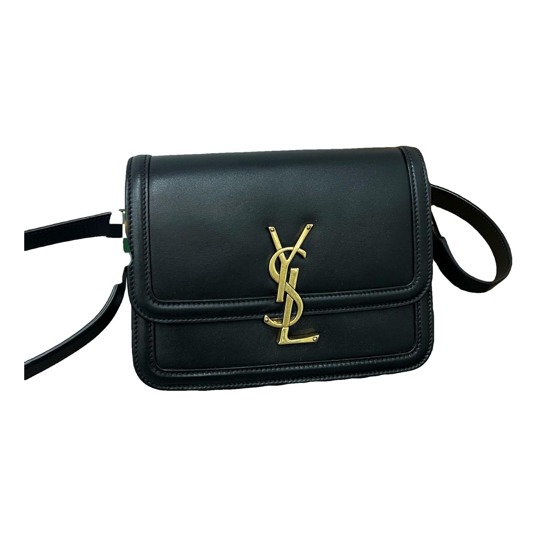 Solférino leather handbag
