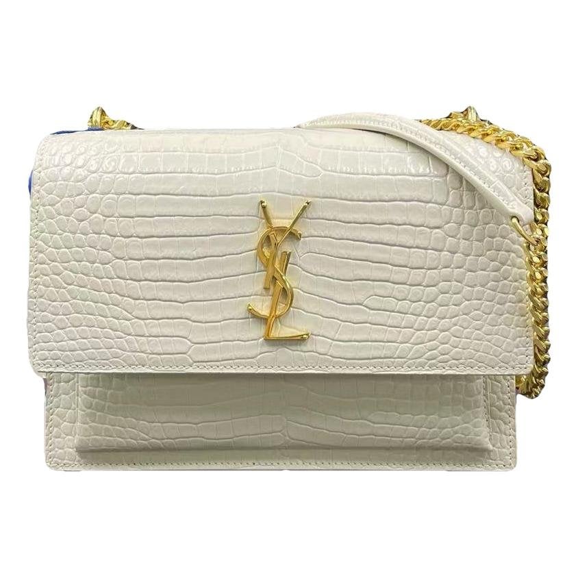 Sunset leather handbag