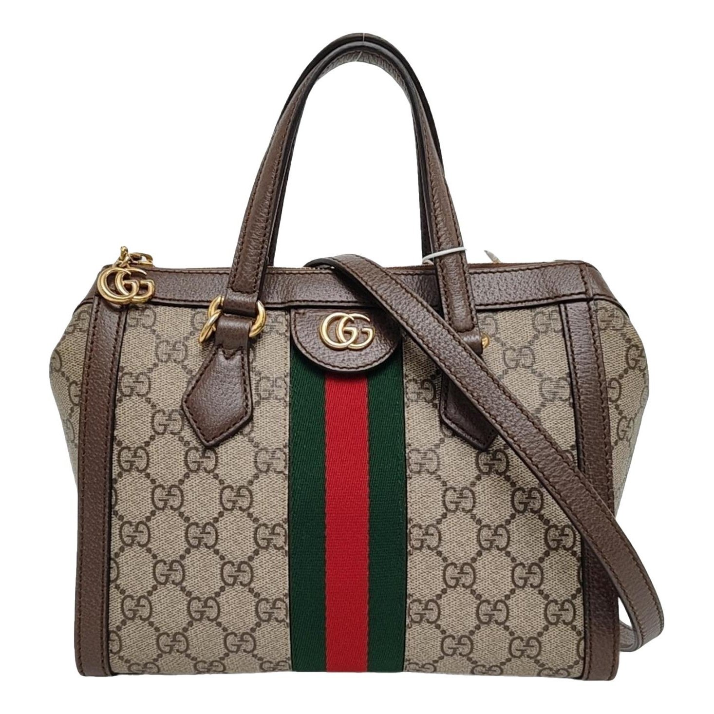 Ophidia leather handbag