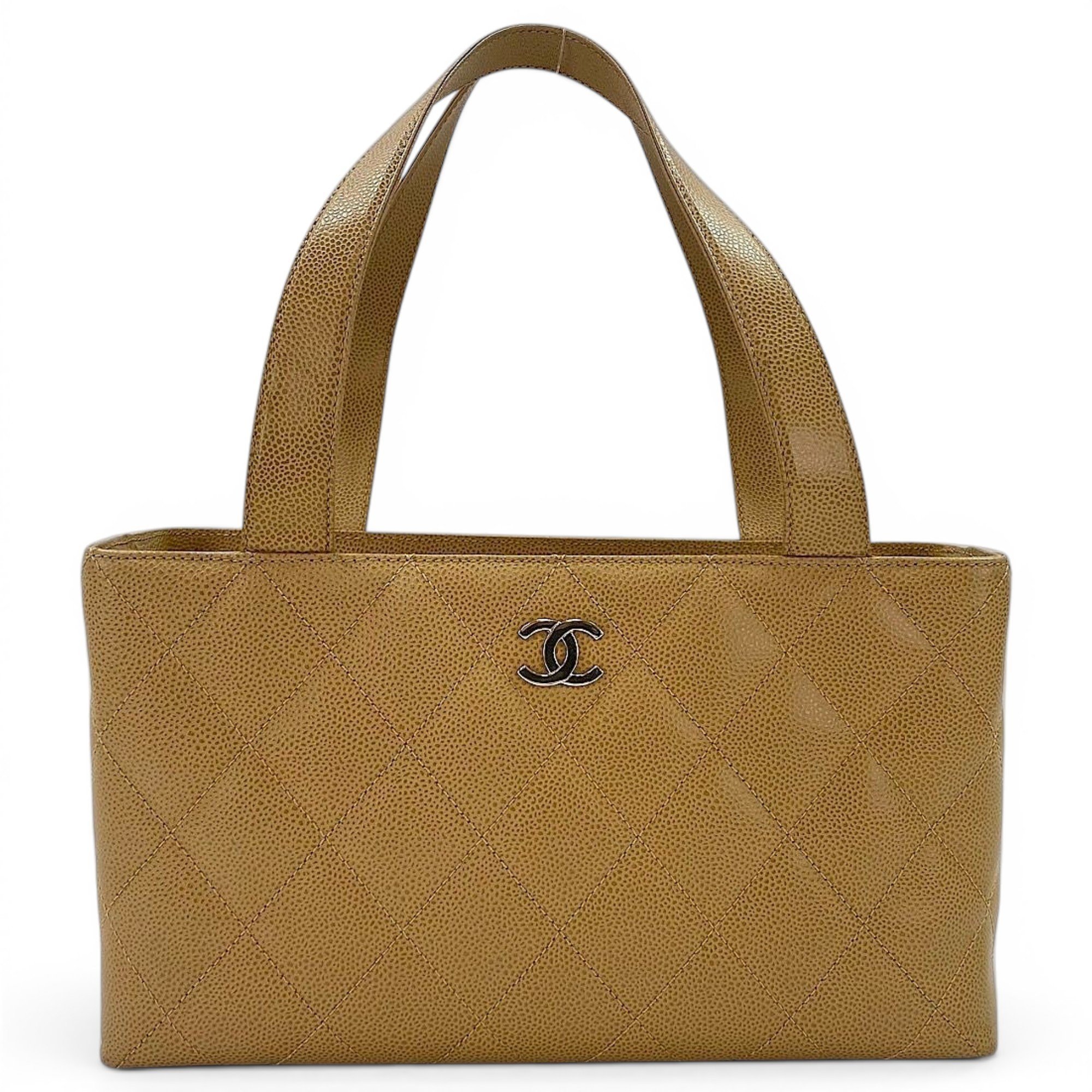 Leather tote