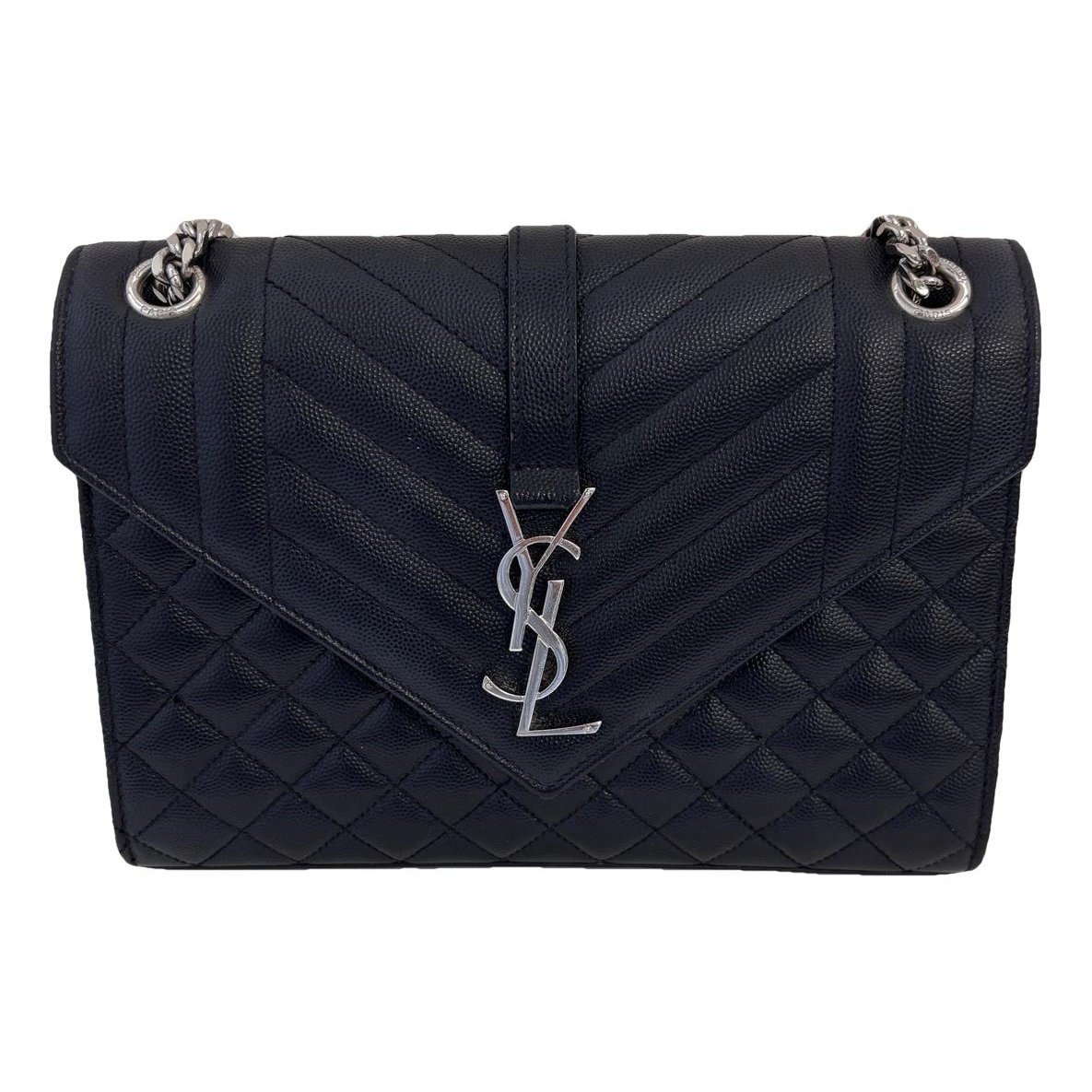 Envelope leather crossbody bag