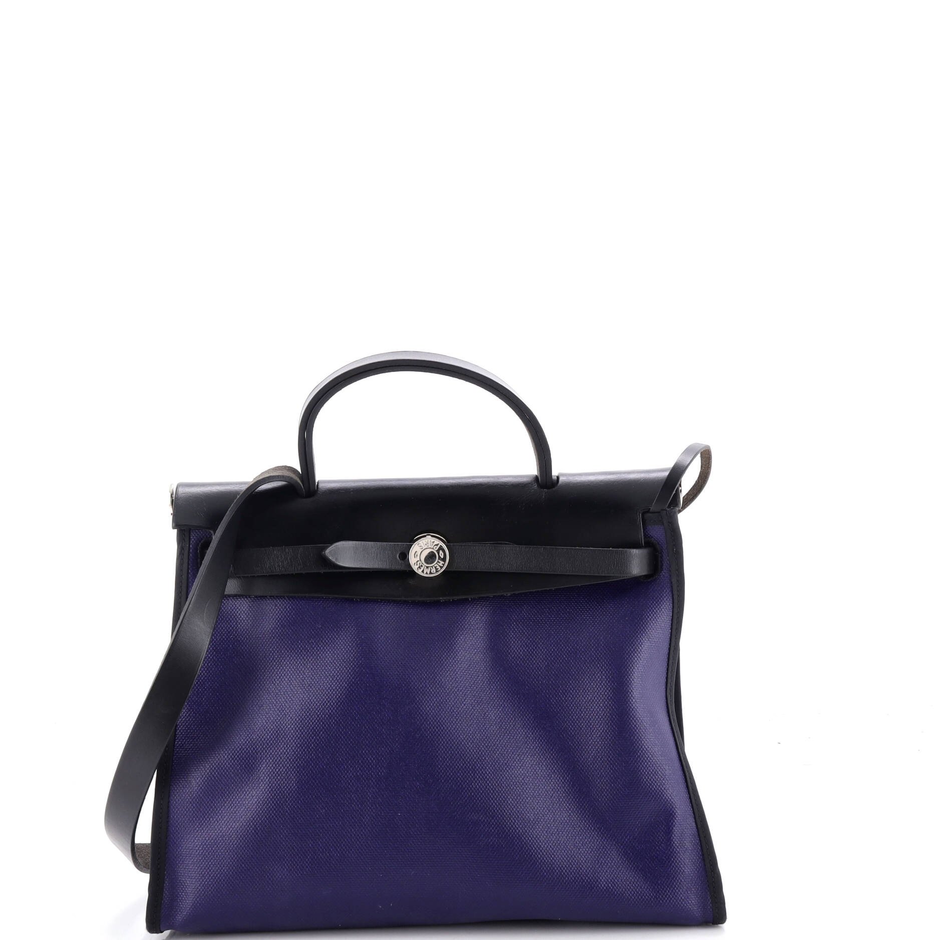 Herbag Zip Berline Vache Canvas and Leather 31