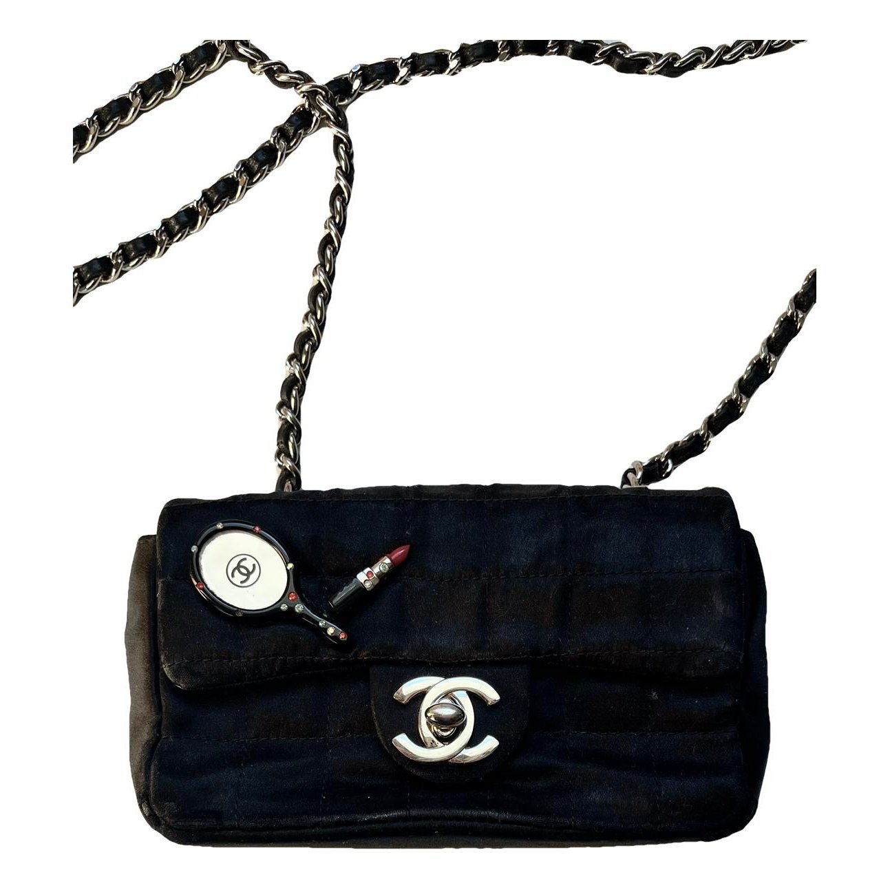 Cambon cloth clutch bag