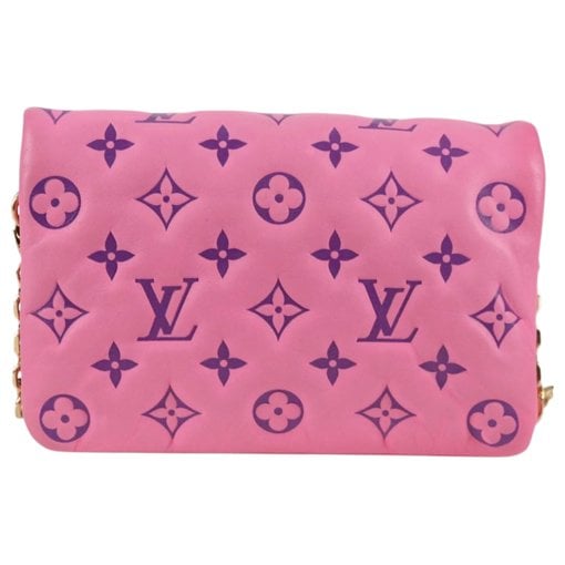 Coussin leather handbag