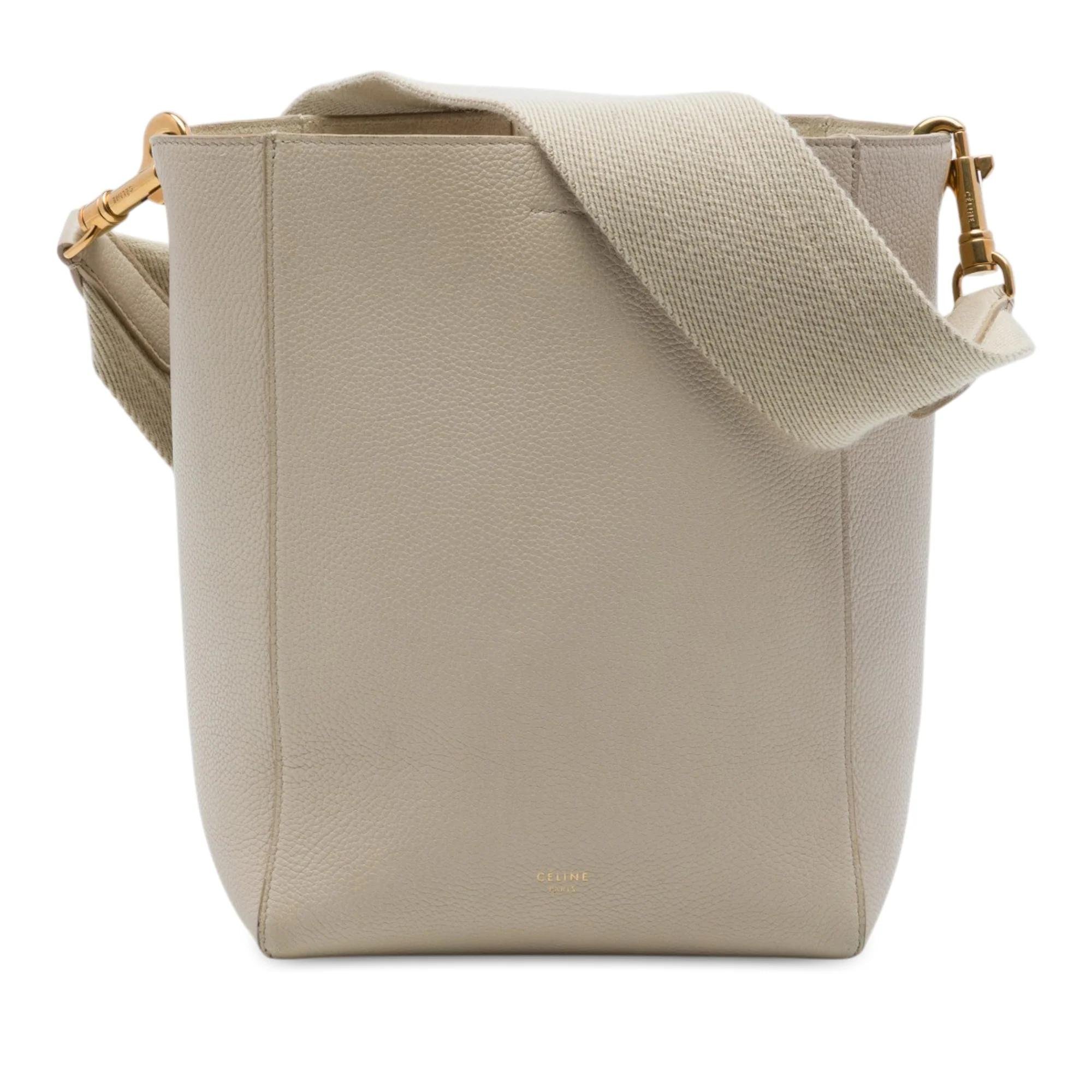 Seau Sangle pony-style calfskin handbag