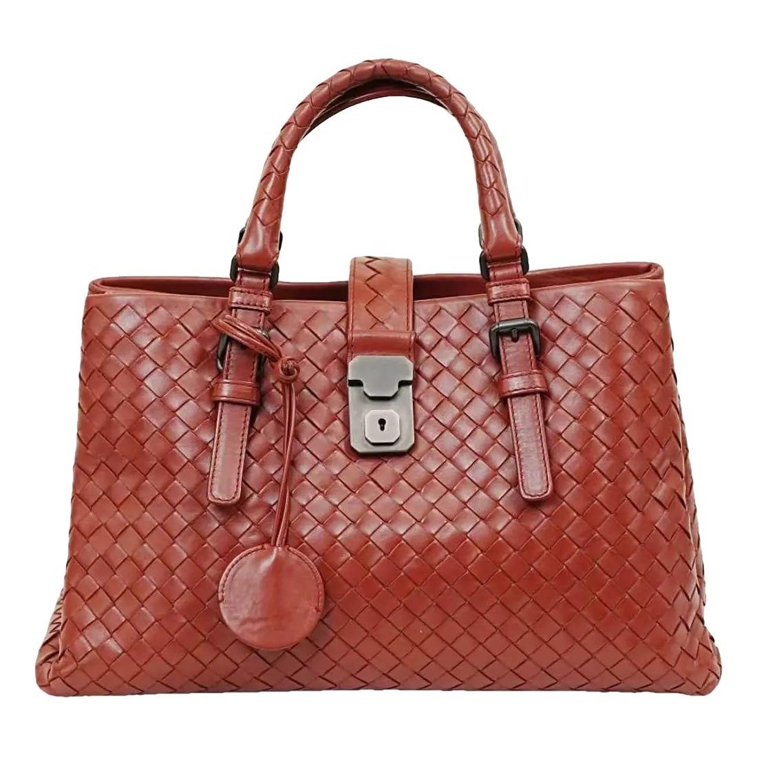 Roma leather handbag