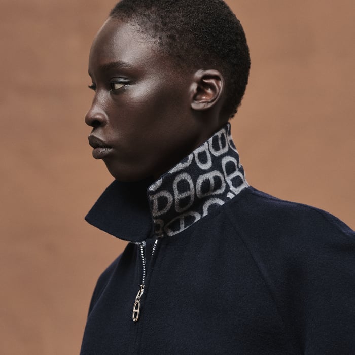 Bleu Marine "Chaine d'Ancre" Jacket