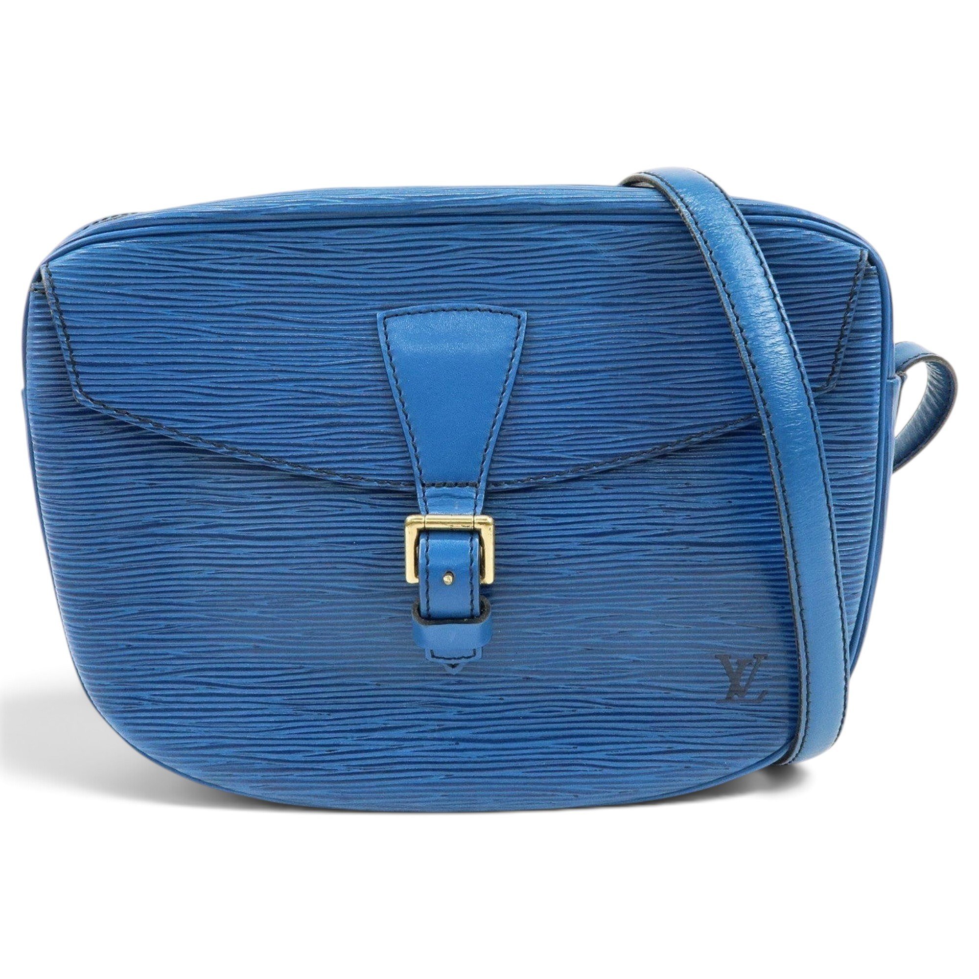 Jeune fille leather crossbody bag