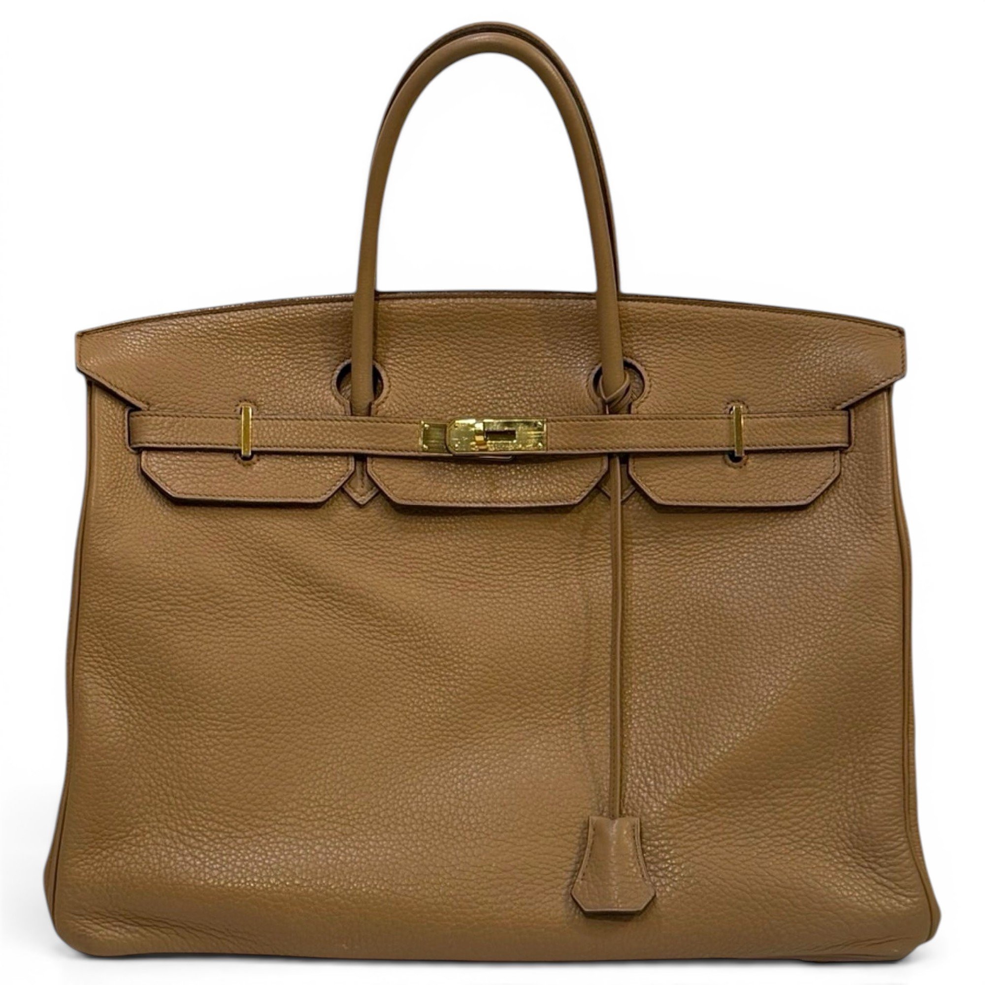 Birkin 40 leather handbag