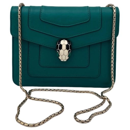 Bvlgari Serpenti leather crossbody bag