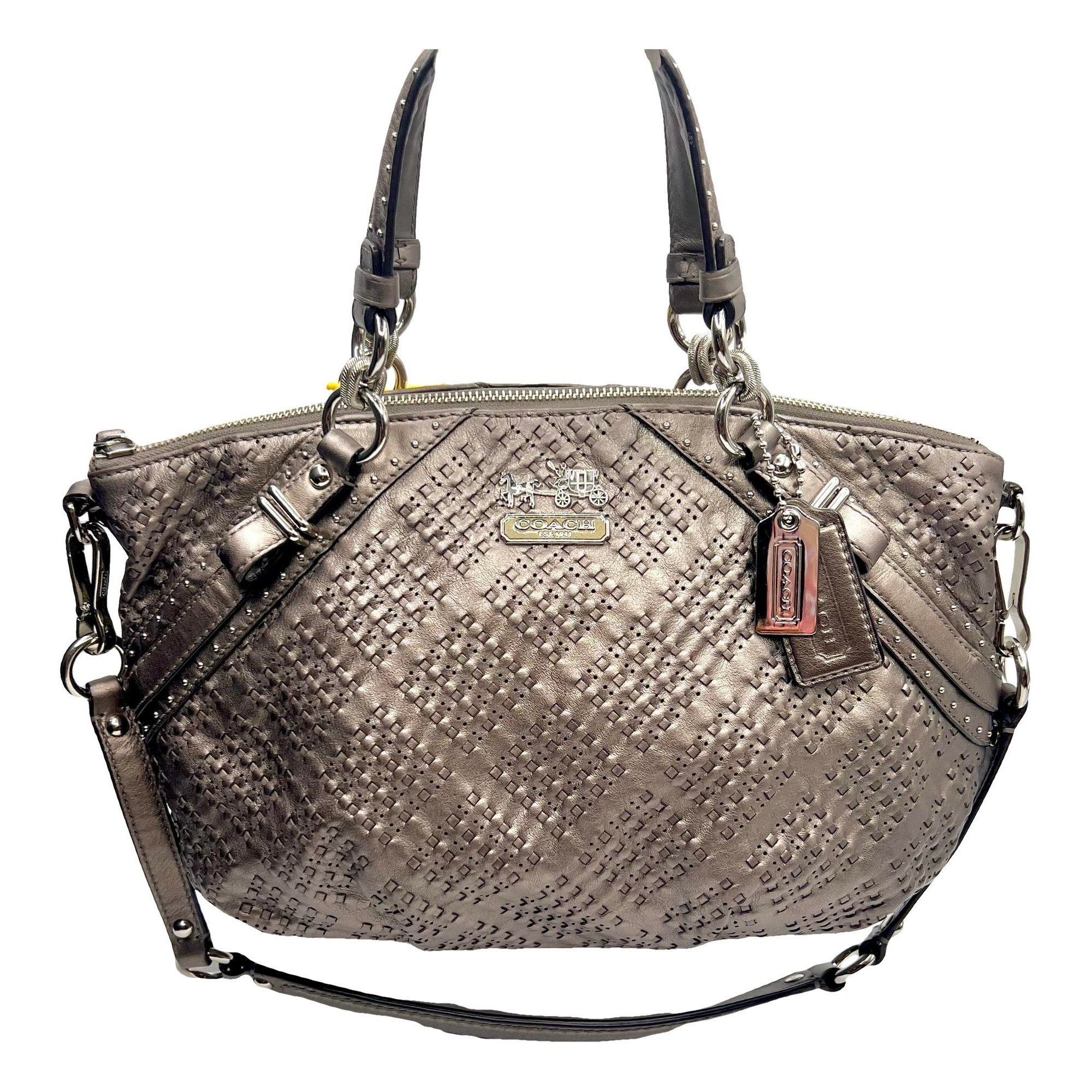 Leather satchel