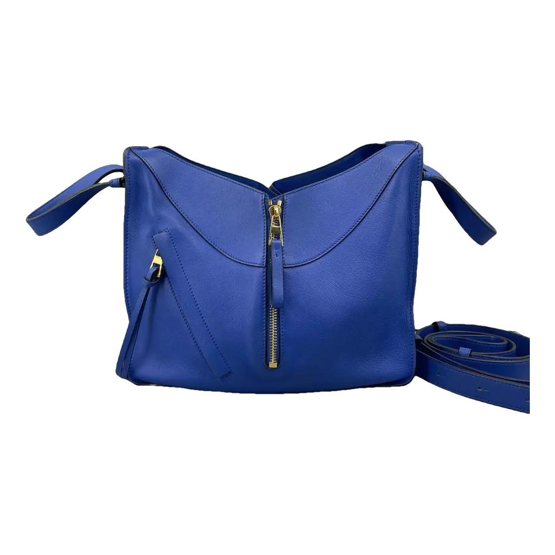 Hammock leather crossbody bag