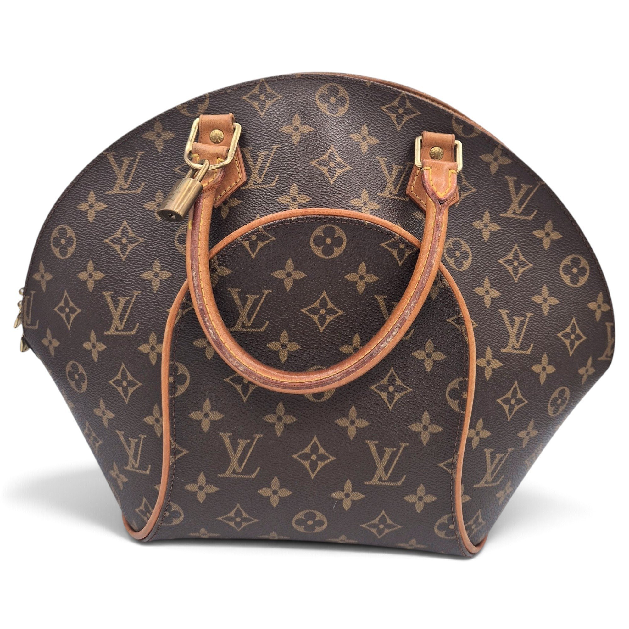 Ellipse cloth handbag