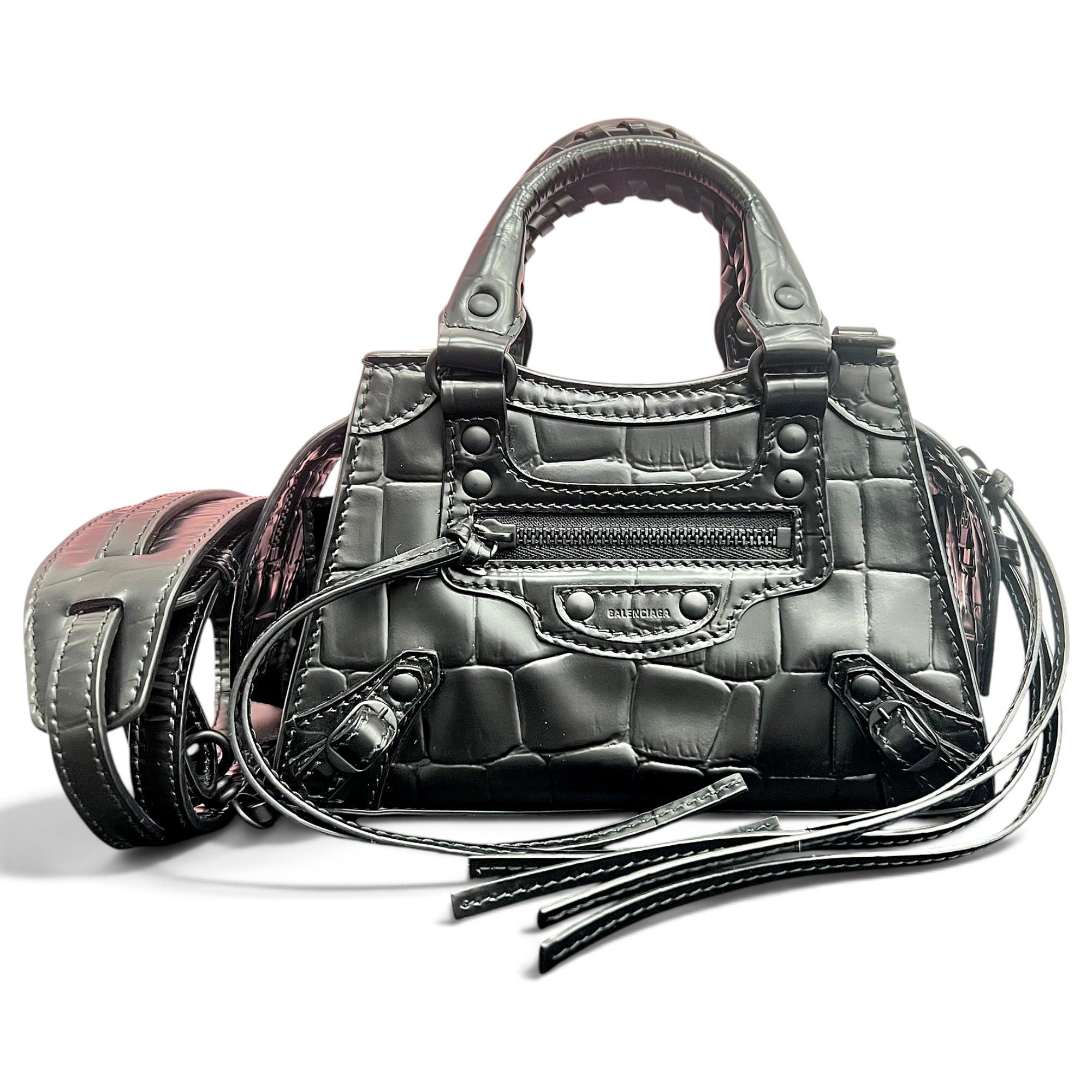 Neo Cagole City leather handbag