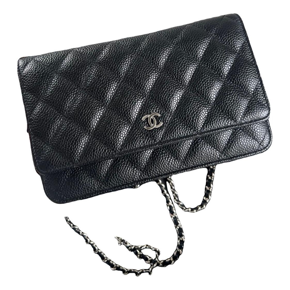 Wallet On Chain Timeless/Classique leather crossbody bag