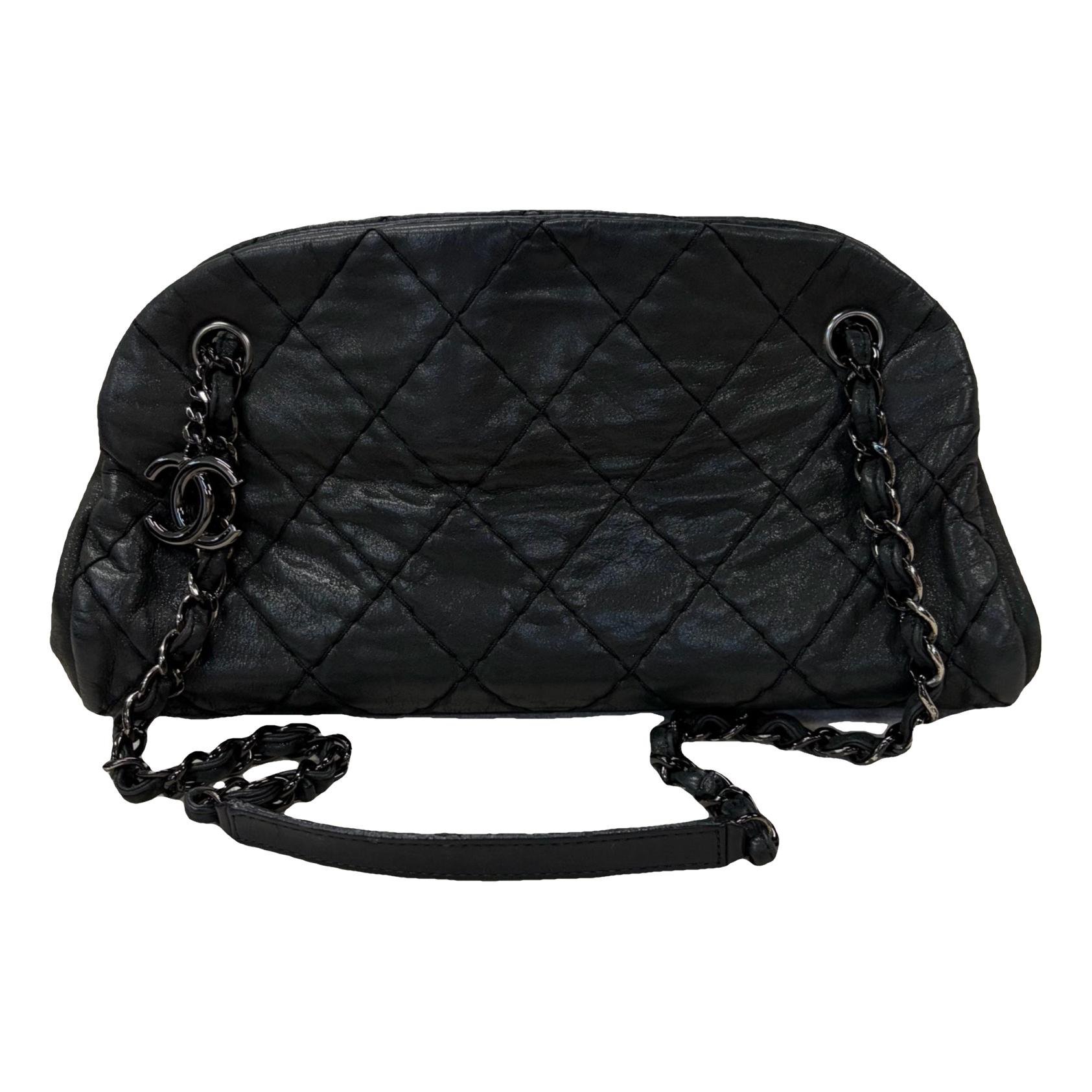 Mademoiselle leather handbag
